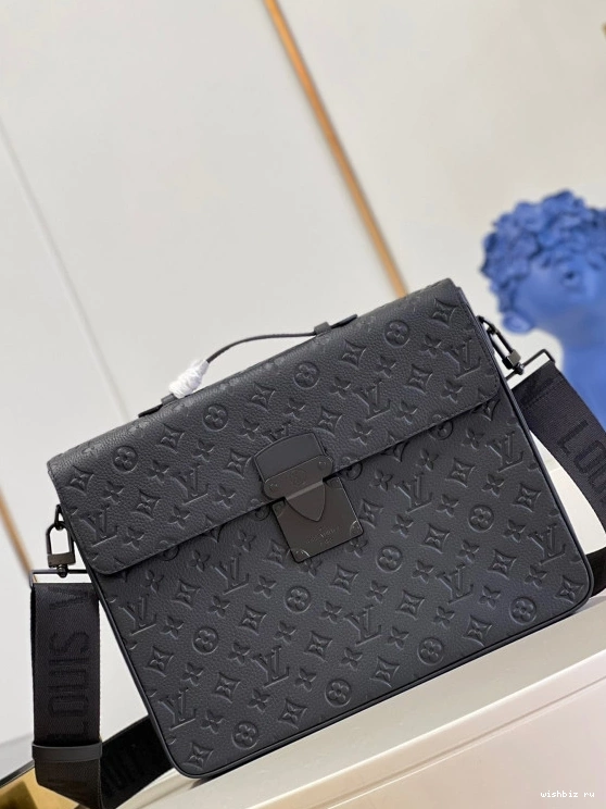 WIS LOUIS S BRIEFCASE LOCK VUITTON 0908